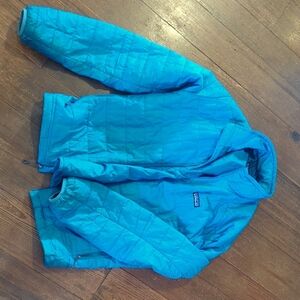 Patagonia Blue Puffer Jacket